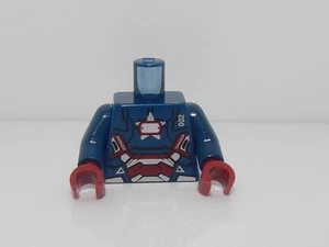 Lego Minifigura Torso Superhéroes Iron Man Iron Patriot T25 - Imagen 1 de 1