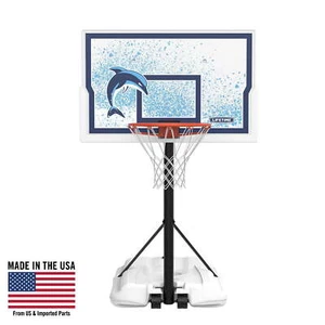 New Child Adult Teen Poolside Portable Basketball Hoop (44-inch Impact) - 91213 - Picture 1 of 12