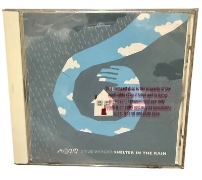 Shelter in the Rain [Single] by Stevie Wonder (CD, Oct-2005, Motown) Soul Promo Foto 1 de 4