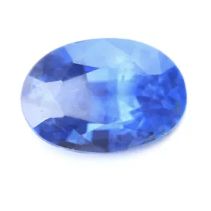 Certified Natural Ceylon Blue Sapphire 0.68ct SI Clarity Sri Lanka 6x4.2 mm Oval - Picture 1 of 2