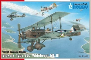 1:72 Special Hobby SH72400 - Vickers Vildebeest Mk.III - Bild 1 von 1