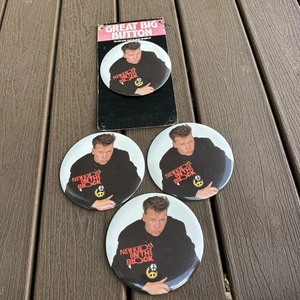 Lote de botones grandes de 6” Donnie Wahlberg Kids On The Block vintage años 80 nuevos  - Imagen 1 de 5