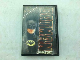 BATMAN Famicom Nintendo FC Sunsoft Japanese Edition w/ Case Retro Game