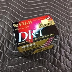 7 Pack Fuji DR-I 60 minutes Blank Extra Slim Cassette Tapes Normal Bias NEW - Picture 1 of 4