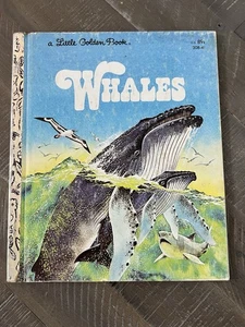 1978 Little Golden Book #308-41 WHALES 89c - Picture 1 of 22