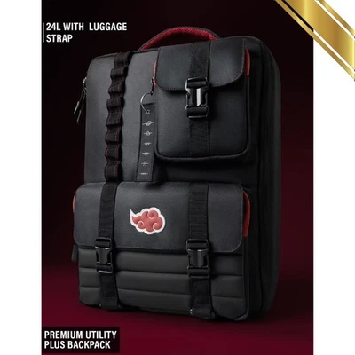 Mochila Naruto Akatsuki Overnighter Utility Plus Premium - Edición Limitada 2025 Foto 1 de 4