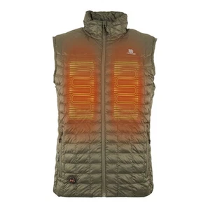New Mobile Warming Mens Backcountry 7.4V battery Heated Vest MOREL in Small size - Picture 1 of 2