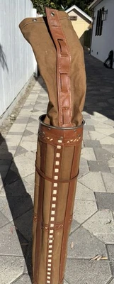 ANTIGUA BOLSA DE GOLF 1917 R.H. BUHRKE CO. Stovepipe - CALIDAD DE MUSEO “impecable” Foto 1 de 4