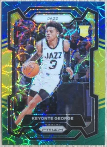 2023-24 Panini Prizm Keyonte George #127 Choice Blue Yellow & Green Prizm (RC) - Picture 1 of 2