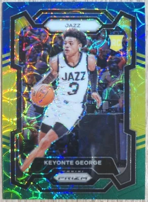 2023-24 Panini Prizm Keyonte George #127 Choice Blue Yellow & Green Prizm (RC) - Image 1 of 2