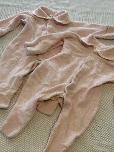 x2 Bonds Pink Wondersuit Baby Girl Size 000 - Picture 1 of 3