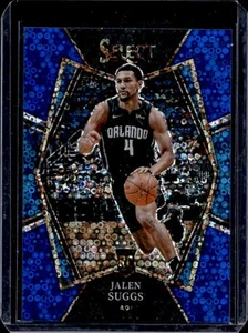 2021-22 Select Jalen Suggs Blue Disco Prizms Rookie RC Premier #/25 Magic - Picture 1 of 2