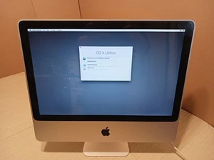 Apple Computer Model A1224 20" Screen 2008 Starts Up No Keyboard Or Mouse - Picture 1 of 4