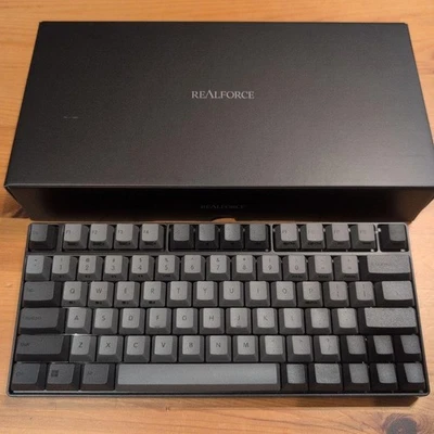 Topre Realforce RC1 Bluetooth Mechanical Keyboard C1HK11 Black US Layout - Image 1 of 3