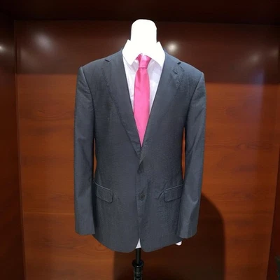 Chaqueta Armani Collezioni Vintage Gris Lana Virgen 40R Foto 1 de 4