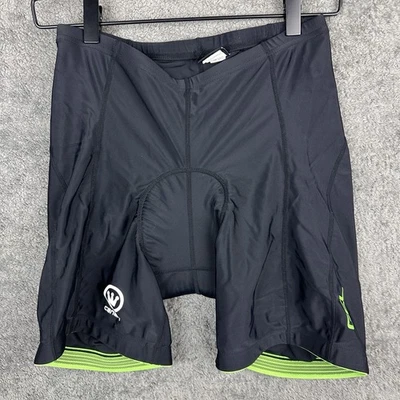 Мужские велосипедные шорты CANARI с гелевой подкладкой большой размер L черные велосипедный покрой 12820 - Изображение 1 из 4