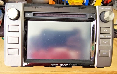 2015 Toyota Tundra 86140-0C050 OEM заводской HD радио CD-плеер XM без навигатора - Изображение 1 из 4