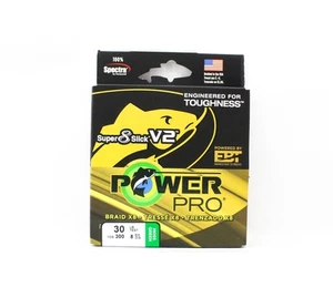 Power Pro Super 8 Slick Version 2 Spectra Line 30lb x 300yds Green (8226) - Picture 1 of 6