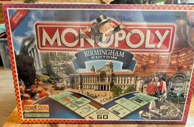 Vintage Monopoly Birmingham Edition 2005 Board Game - RARE SEALED VERSION - Image 1 of 2