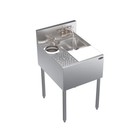 Krowne KR24-MS20 20" Wide Underbar Speed Unit Cocktail Station