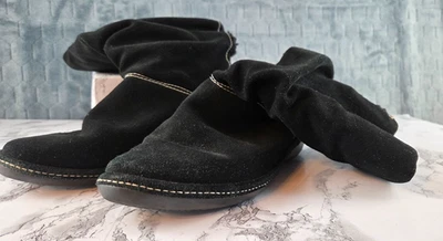 Botas Lands' End forradas de camurça tamanho 8B - Imagem 1 de 4