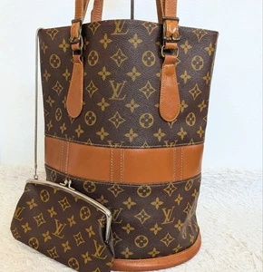 Echte Louis Vuitton Monogramm Bucket GM Schultertasche T42236 USA aus Japan GEBRAUCHT - Bild 1 von 12