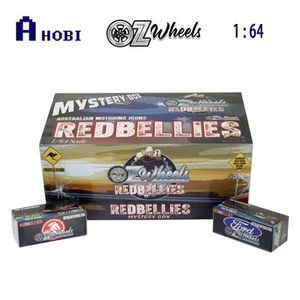 OZ Wheels 1:64 Scale Red Bellies Mystery Boxes Diecast Ford Holden Model Car - Bild 1 von 1