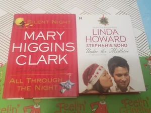 CHRISTMAS - LOT OF 2 HARDCOVER BOOKS - 2 STORIES IN EACH (TOTAL 4) - SEE PHOTOS - Bild 1 von 2