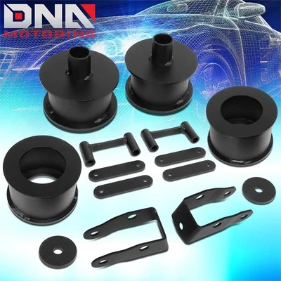 For 2007-2018 Jeep Wrangler JK 3" Front/ Rear Level Lift Kit+Shock Extension - Image 1 of 4
