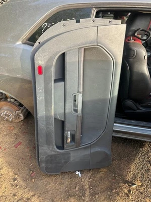 08-14 DODGE CHALLENGER OEM DRIVER SIDE LH INTERIOR DOOR PANEL CARD BLACK - Image 1 of 4