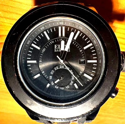 Reloj Hombre ELINI BAROKAS #12990,10 ATM, Cronógrafo, Cristal Sapphtek.316L SS Foto 1 de 4