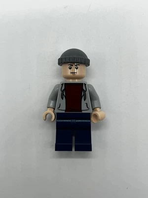 Lego Minifigure Security Guard - Male, Light Bluish Gray Hoodie jw094 - Image 1 of 2