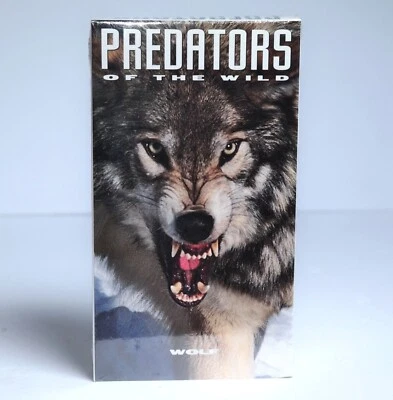 Predators of the Wild - WOLF- VHS *SEALED* - Image 1 of 2