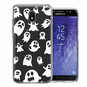 Für Samsung J3 Express/Prime 3/Amp Prime 3 Halloween Spooky Ghost Hülle - Bild 1 von 1