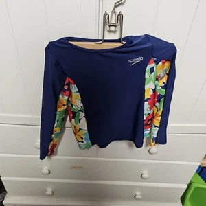 Girls Speedo Top Size 4 Long Sleeve - Picture 1 of 3