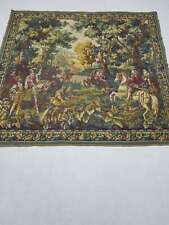 Vintage French Hunting Scene Wall hanging Tapestry 206x192cm