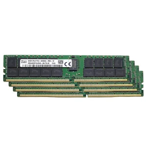 SK Hynix DDR4 256GB(4 x 64GB) 3200MHz PC4-25600 2Rx4 RDIMM Server Memory LOT - Afbeelding 1 van 1