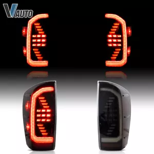 VLAND LED Tail Lights For Toyota Tacoma 2016-2022 Sequential Smoke Lens Dynamic - Foto 1 di 10