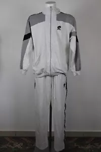 Lotto Anzug Voll Zwei Teile Gr. 52 Tracksuit Jacke Hose Vintage - Bild 1 von 11