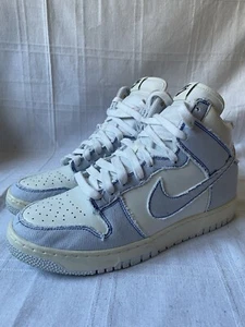 Nike Dunk 1985 High Blue Denim Size 8.5 DQ8799-101 - Picture 1 of 9
