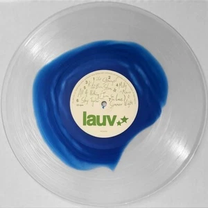 Lauv - All 4 Nothing Clear with Opaque Blue VINYL - NEVER PLAYED - Picture 1 of 9