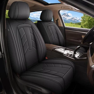 Juego completo de 5 fundas de asiento de coche aptas para Subaru Outback 2010-2025 de cuero sintético - Imagen 1 de 9