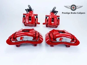 GENUINE AUDI A3 S3 8P 2.0 3.2 FULL SET OF  brake calipers 2006-2013 345/30mm RED - Picture 1 of 7