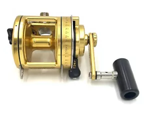 DUEL 20 MULINELLO LEGGERO Grande Gioco Leva Drag Trolling Acqua Salata Oceano Eccellente 3555 - Foto 1 di 13