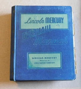 1949 1950 1951 Lincoln Mercury Overhaul Manual FlatHead V8 Original PLEASE READ - Picture 1 of 24