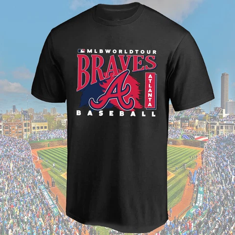 World Tour Atlanta Braves baseball team 2023 Gift for men women T Shirt Cover