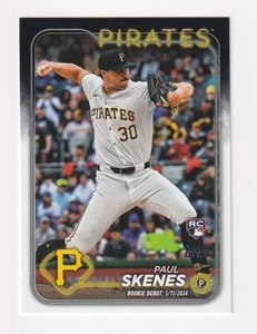 2024 Topps Update Series Paul Skenes, Pittsburgh Pirates - Rookie Debut US288 - Bild 1 von 2