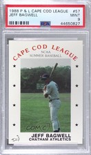 1988 P&L Promotions Cape Cod league Jeff Bagwell #57 PSA 9 MINT HOF