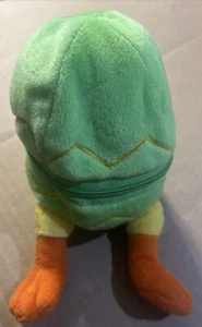 Vintage Plushland Duck In Zippered Egg 5.5 X 4.5" - Picture 1 of 6