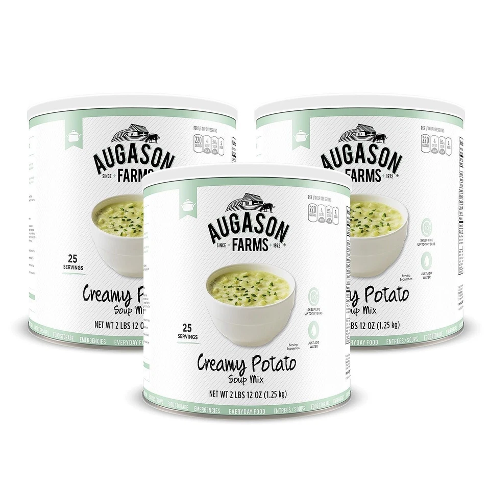 Augason Farms Creamy Potato Soup Mix 2lbs 12oz